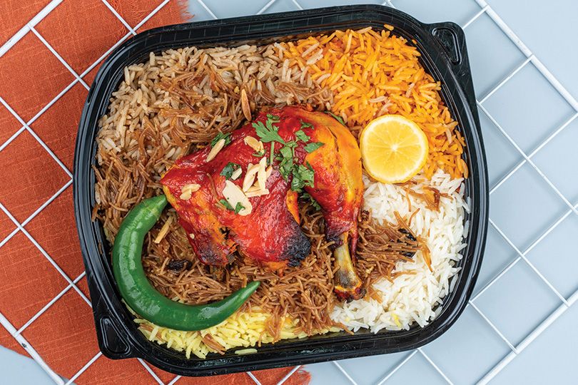 مندي دجاج ربع 