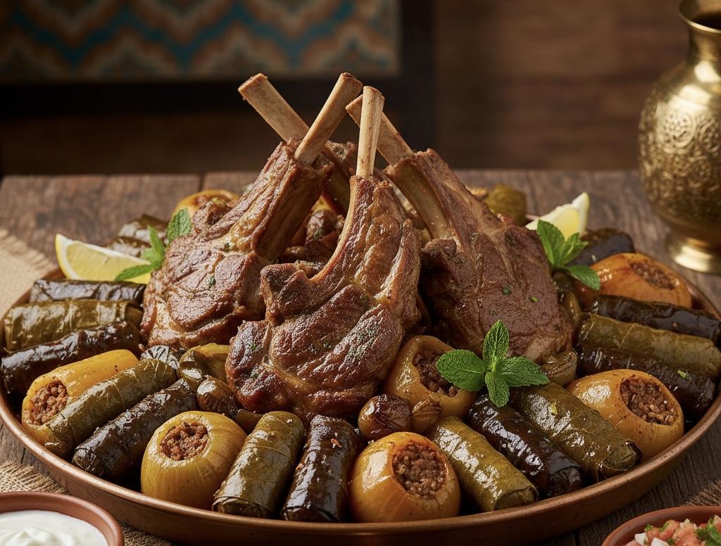 دولمه مع ضلوع 